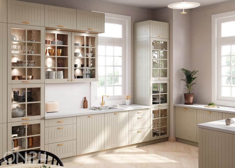 Открытая нижняя кухонная полка 32 см увеличить