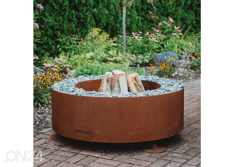 Очаг для костра GrillSymbol Luna из стали Cor-Ten увеличить