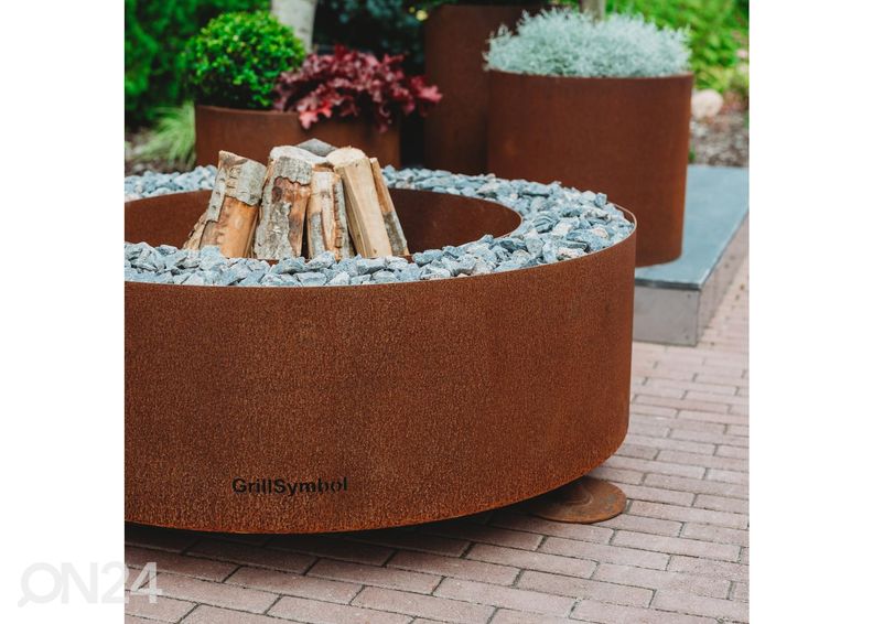 Очаг для костра GrillSymbol Luna из стали Cor-Ten увеличить
