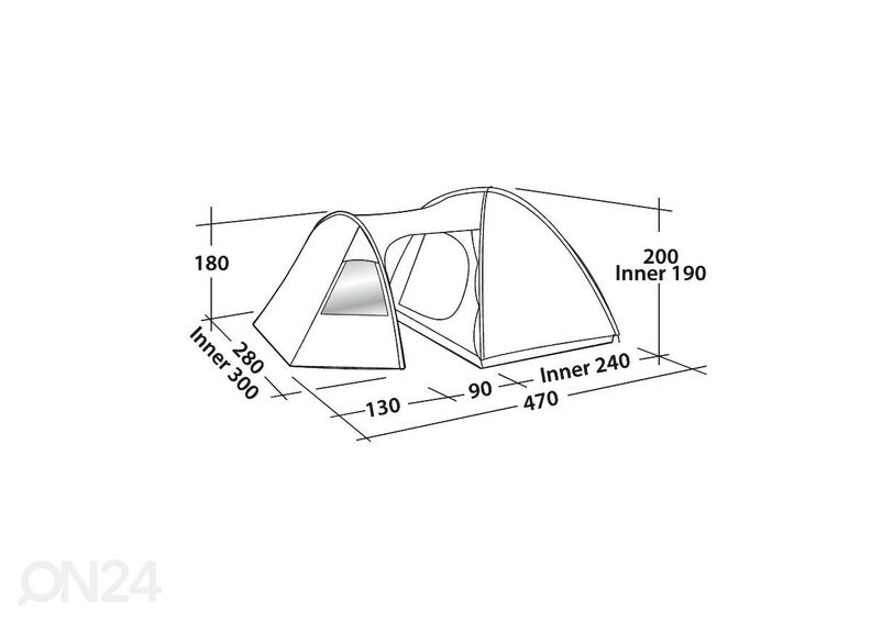 Палатка easy camp eclipse 500 увеличить