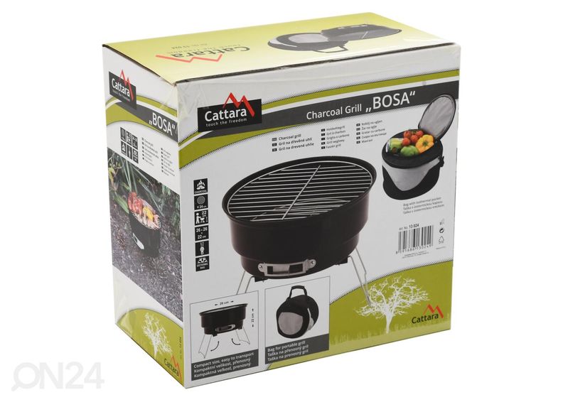 Переносной угольный гриль Cattara BOSA увеличить