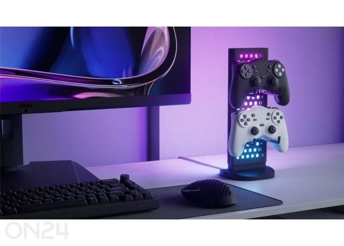 Перфорированная светящаяся настольная док-станция Nanoleaf увеличить