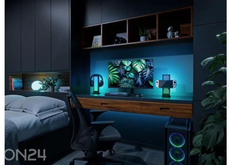 Перфорированная светящаяся настольная док-станция Nanoleaf увеличить
