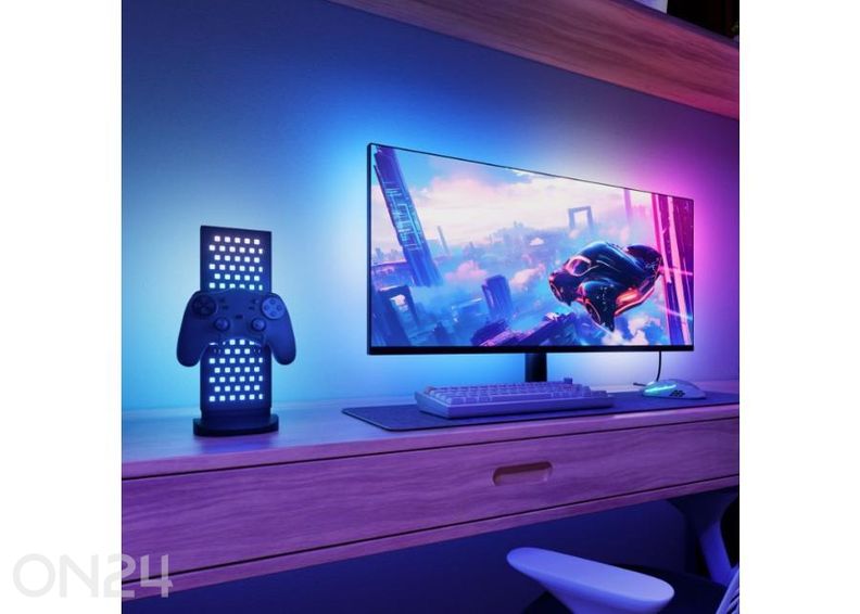 Перфорированная светящаяся настольная док-станция Nanoleaf увеличить