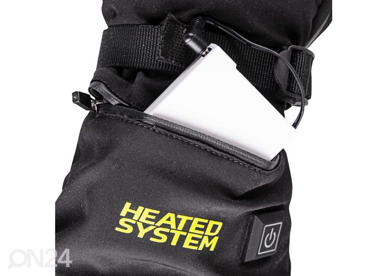 Перчатки с подогревом inSPORTline HEATster, черные увеличить