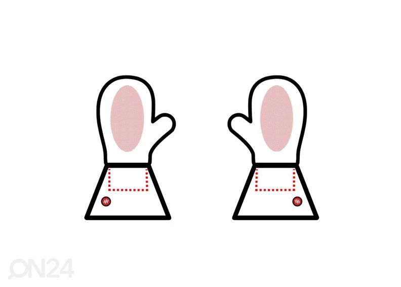 Перчатки с подогревом inSPORTline HEATster, черные увеличить