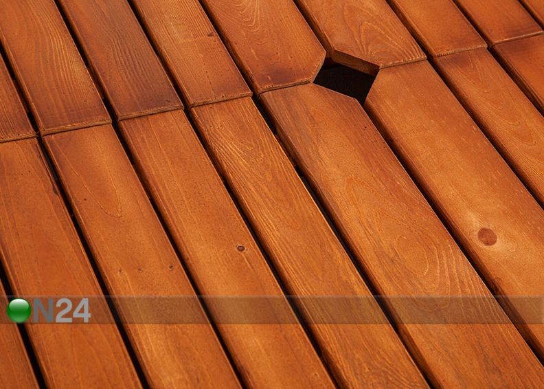 Песочница с крышкой 130x130 cm увеличить