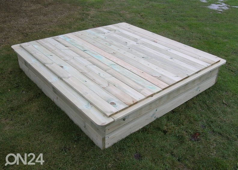 Песочница с покрытием 120x120 см увеличить