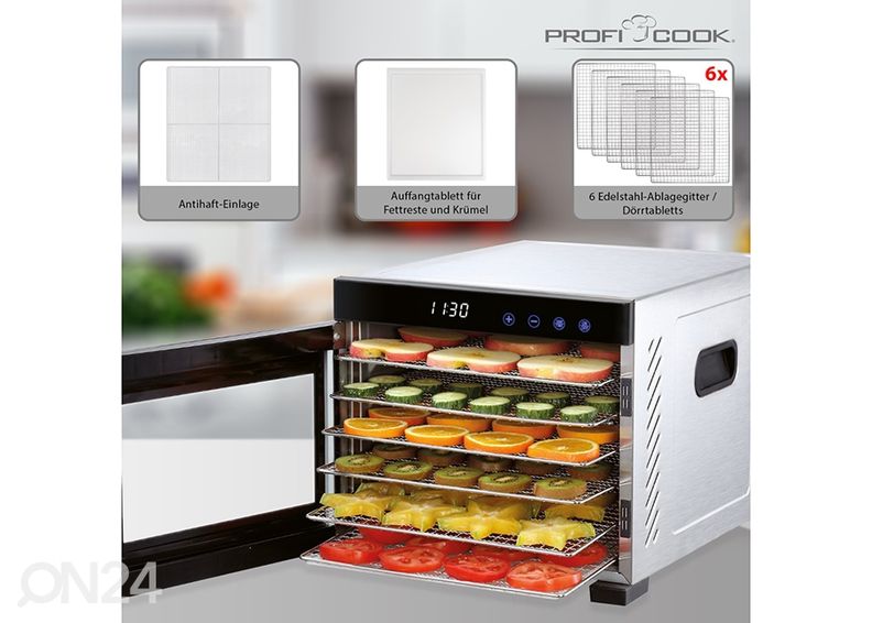 Пищевая сушилка ProfiCook PCDR1218 увеличить