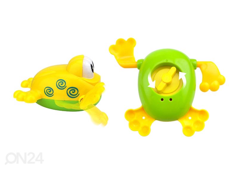 Плавающая лягушка - игрушка для ванны увеличить