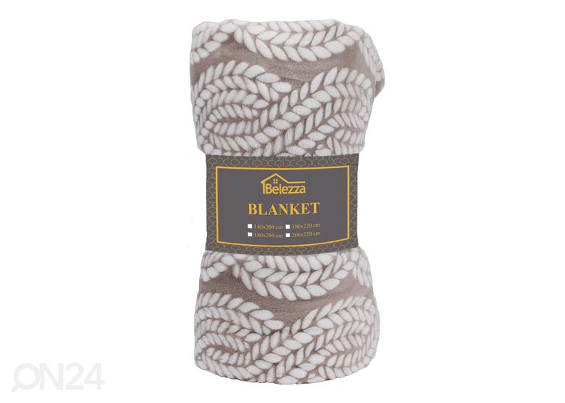 Плед Liana 140x200, бежевый увеличить