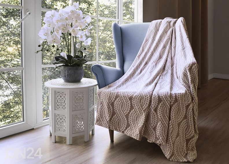 Плед Liana 140x200, бежевый увеличить