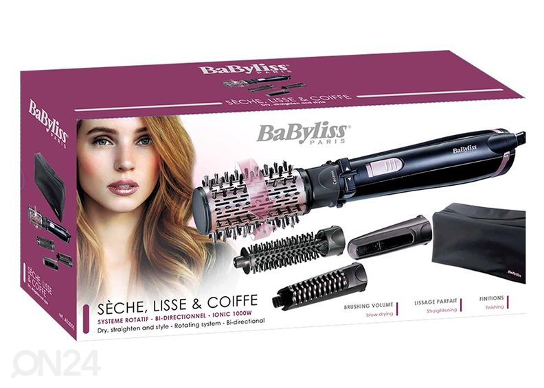 Плойка Babyliss, вращающаяся насадка увеличить