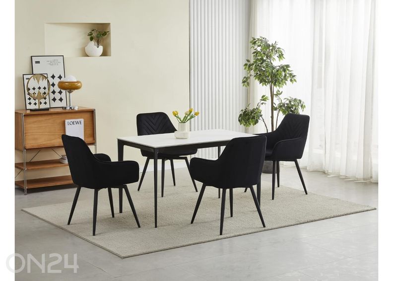 Поворотный обеденный стул 2 шт увеличить