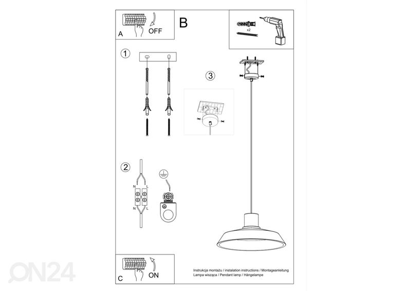 Подвесной светильник Afra увеличить