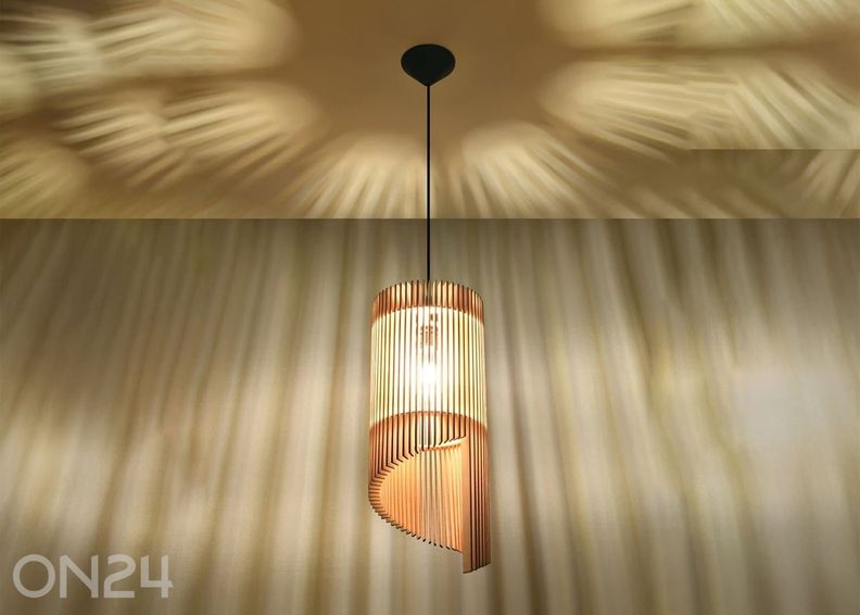 Подвесной светильник Alexia, дерево увеличить