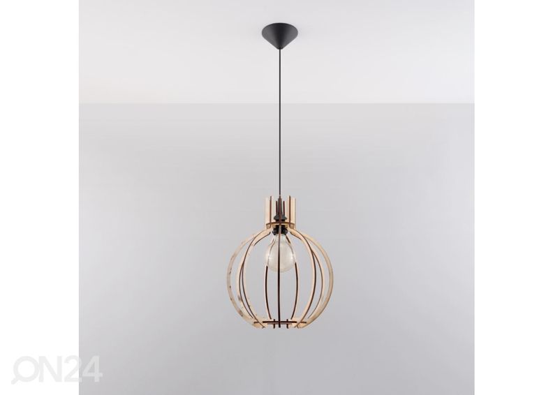 Подвесной светильник Arancia, натуральное дерево увеличить