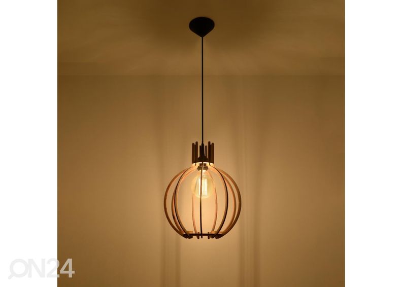 Подвесной светильник Arancia, натуральное дерево увеличить