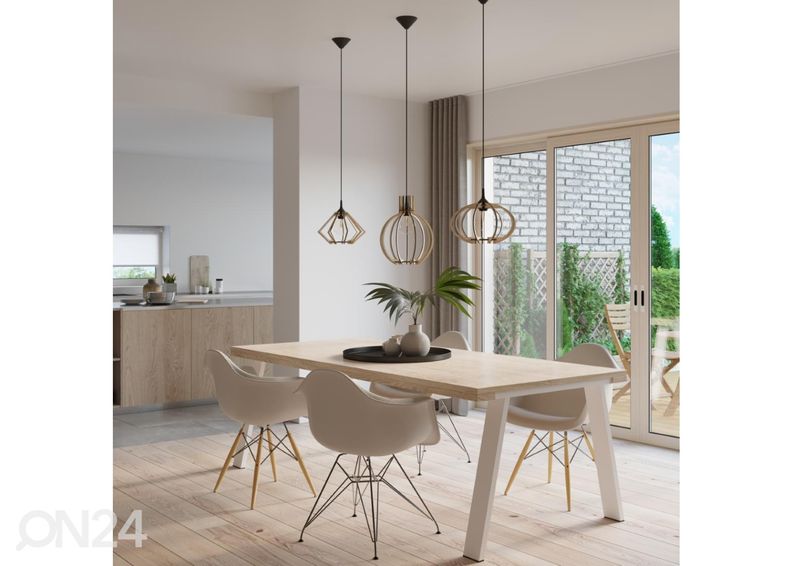 Подвесной светильник Arancia, натуральное дерево увеличить