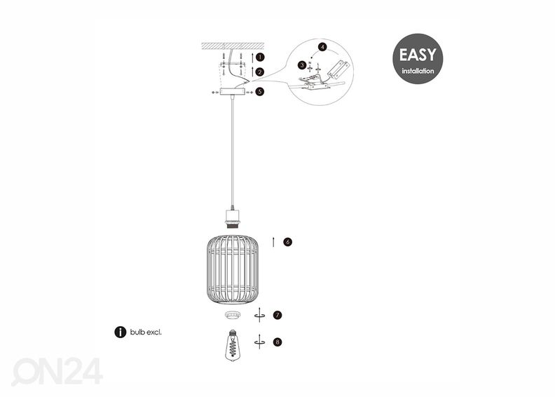 Подвесной светильник Bamboo увеличить
