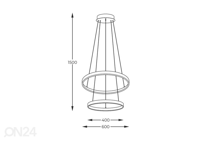 Подвесной светильник Breno Black 2 увеличить