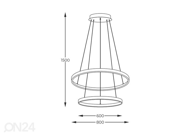 Подвесной светильник Breno Black увеличить