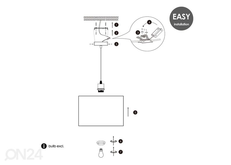 Подвесной светильник Cane увеличить