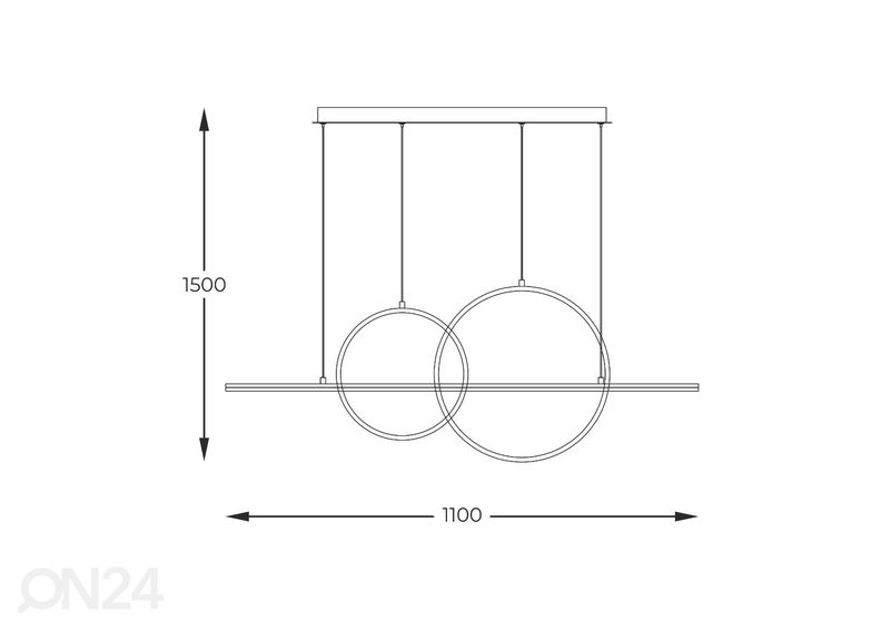 Подвесной светильник Cholet 2 увеличить