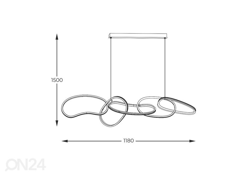 Подвесной светильник Cholet 5 увеличить