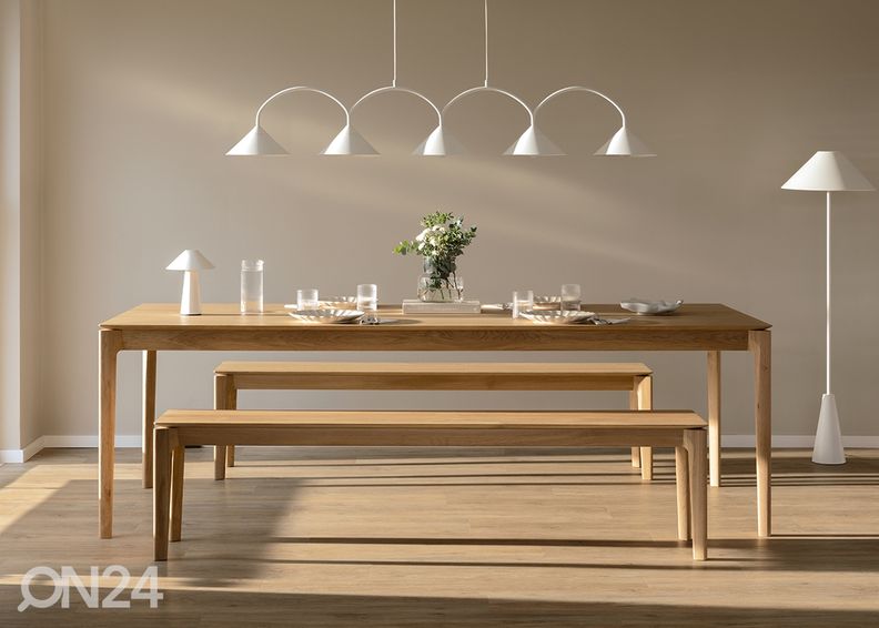 Подвесной светильник Curve 5, белый увеличить