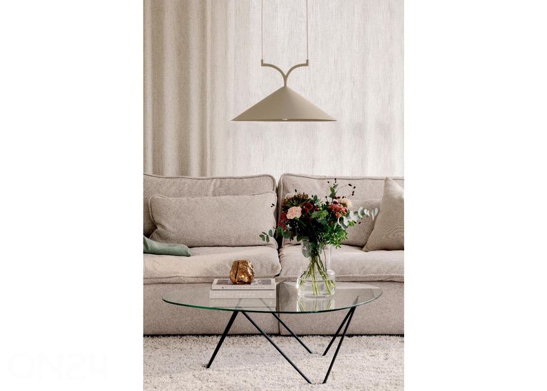 Подвесной светильник Curve 50, бежевый увеличить