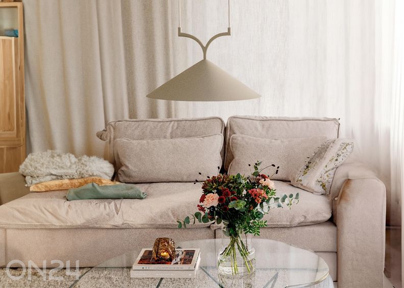 Подвесной светильник Curve 50, бежевый увеличить