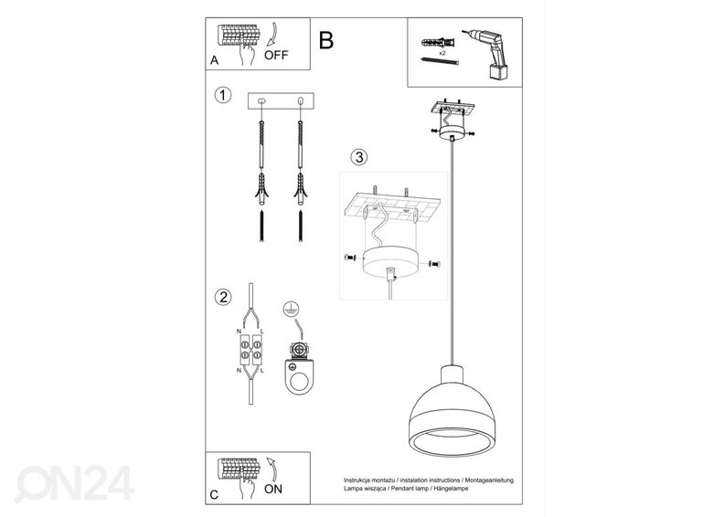 Подвесной светильник Damaso увеличить