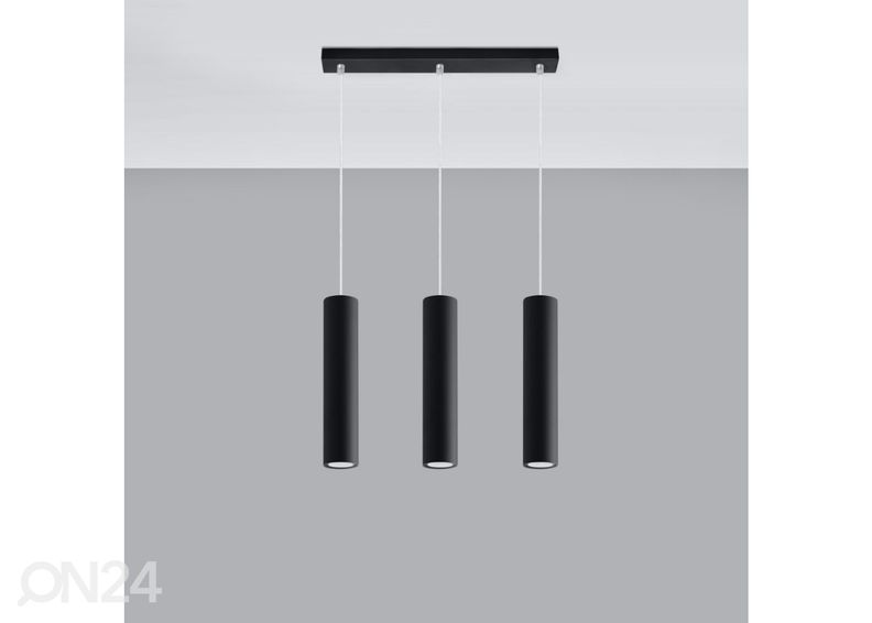 Подвесной светильник Lagos 3L, черный увеличить