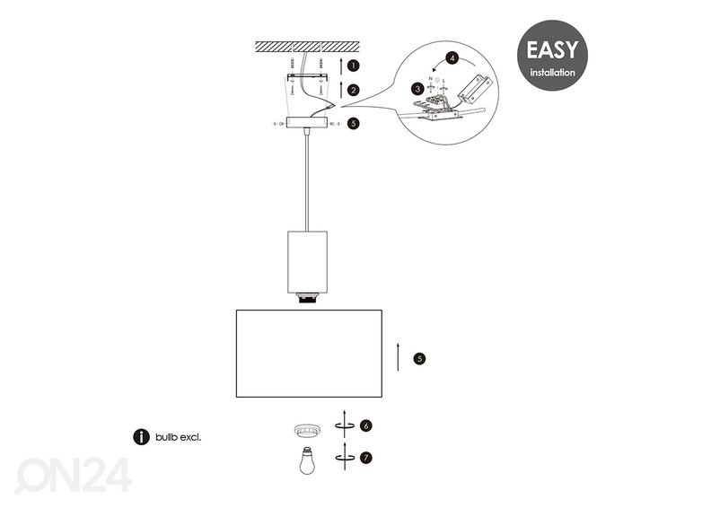 Подвесной светильник Linnen увеличить
