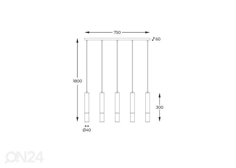 Подвесной светильник Madera 4 увеличить