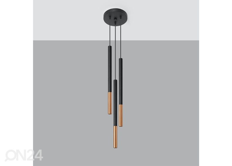 Подвесной светильник Mozaica 3P, черный/медь увеличить