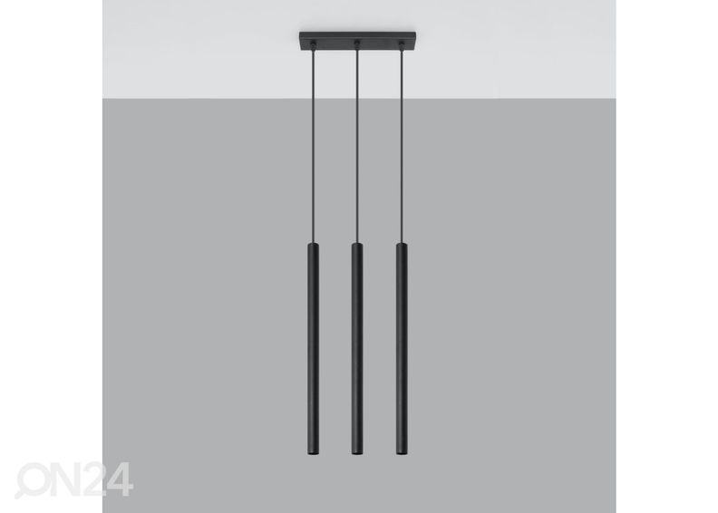 Подвесной светильник Pastelo 3, черный увеличить