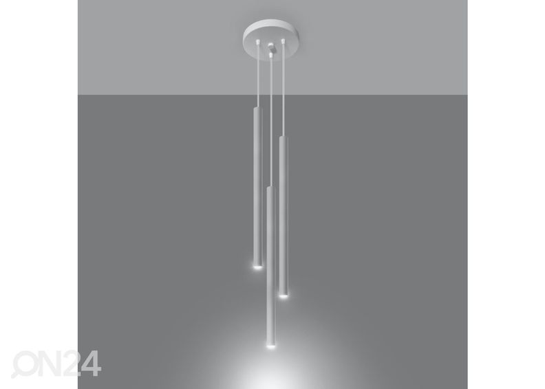 Подвесной светильник Pastelo 3P, белый увеличить