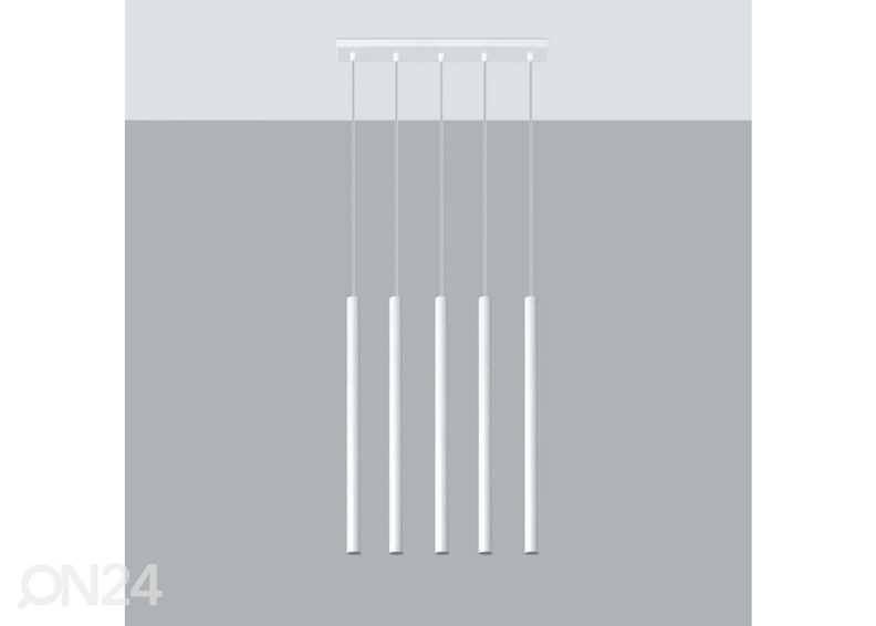 Подвесной светильник Pastelo 5, белый увеличить