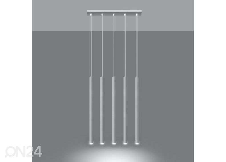 Подвесной светильник Pastelo 5, белый увеличить
