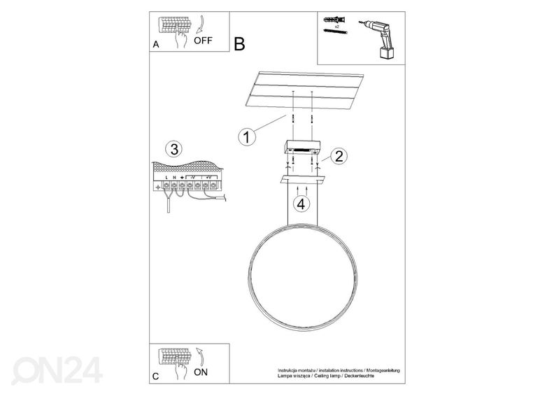 Подвесной светильник Rio 110, золотистый увеличить