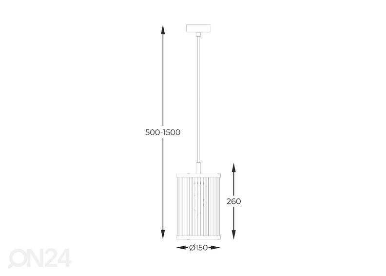 Подвесной светильник Sergio Black 1F увеличить