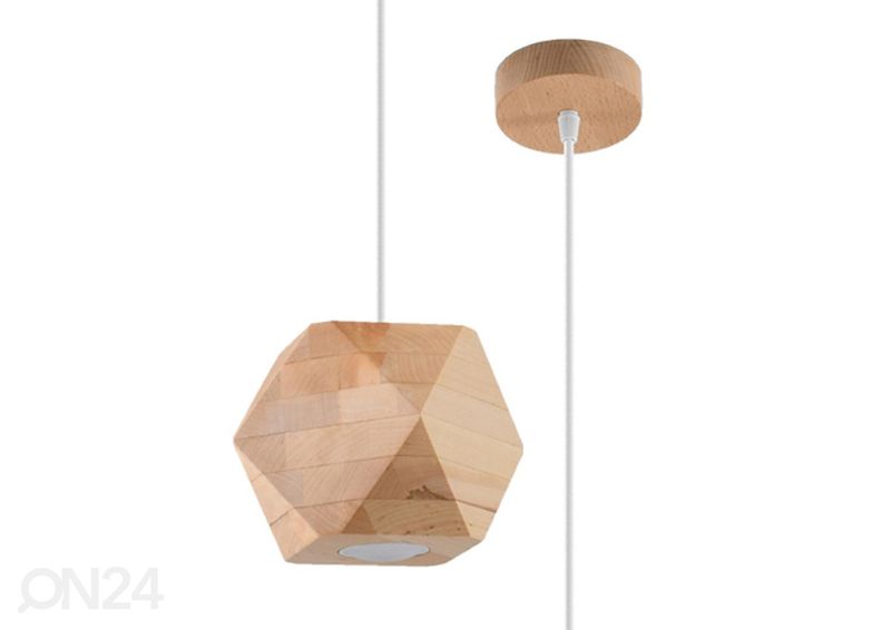 Подвесной светильник Woody, натуральное дерево увеличить