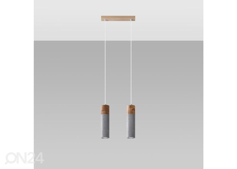 Подвесной светильник Zane 2, серый увеличить