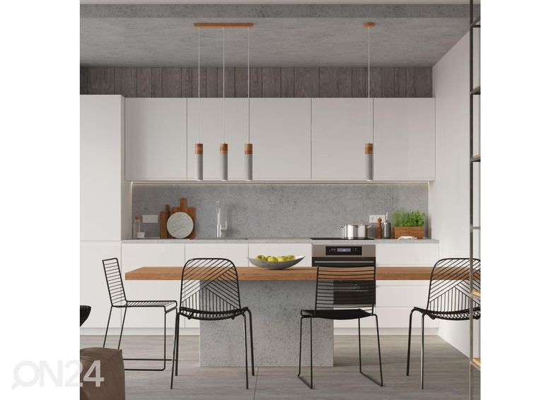 Подвесной светильник Zane 3, серый увеличить