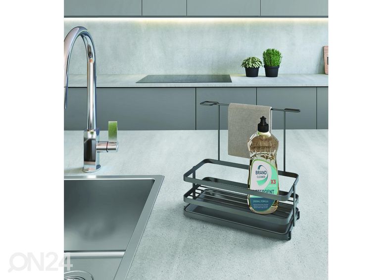 Подставка для кухонных принадлежностей на рабочую поверхность Tokyo, 23х11х24 см, черный увеличить