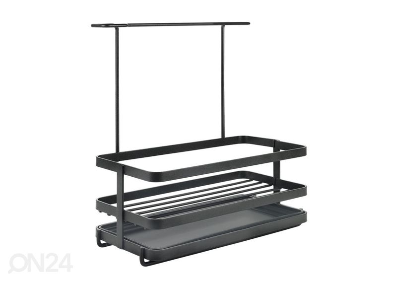 Подставка для кухонных принадлежностей на рабочую поверхность Tokyo, 23х11х24 см, черный увеличить