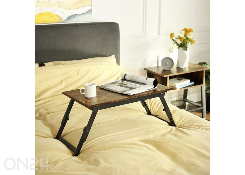 Подставка для ноутбука, коричневая/черная увеличить