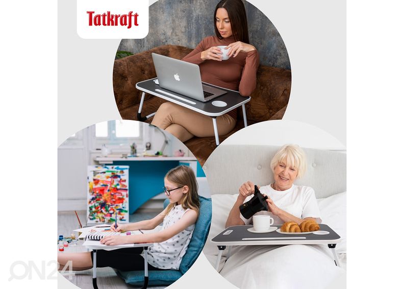 Подставка для ноутбука/ сервировочный столик Tatkraft Casper увеличить